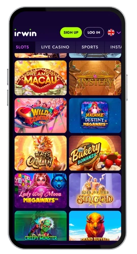 IrwinCasino casino app